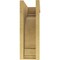 Ekena Millwork 8"W x 16"D x 24"H Classic Warren Rough Cedar Woodgrain TimberThane Corbel, Primed Tan CORUR08X16X24WARRCPR - alternate 6